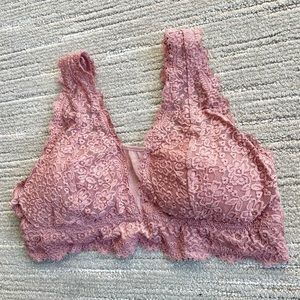 Aerie Plunge Lace Bralette